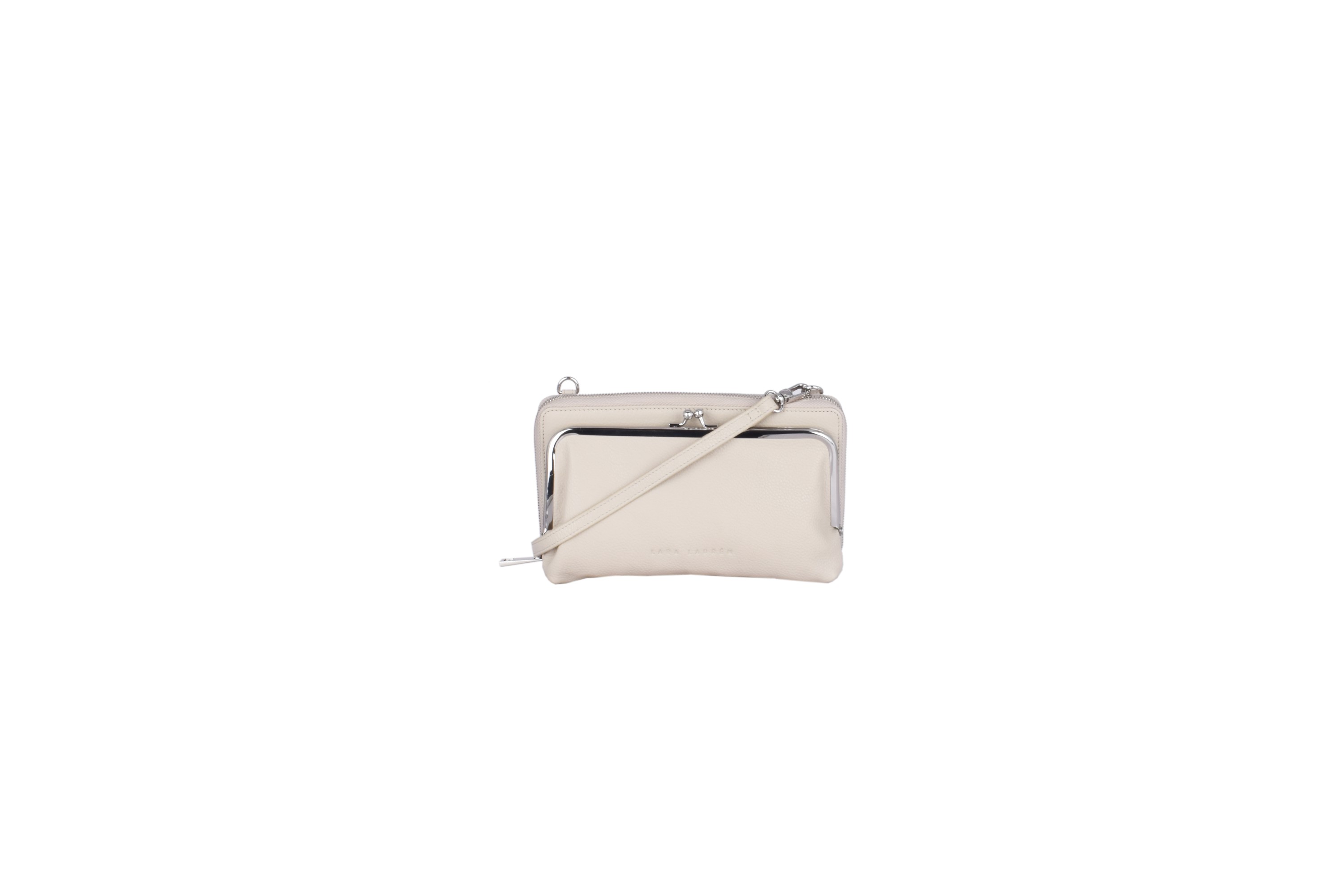 Denver Handytasche mit Geldbörse, creme